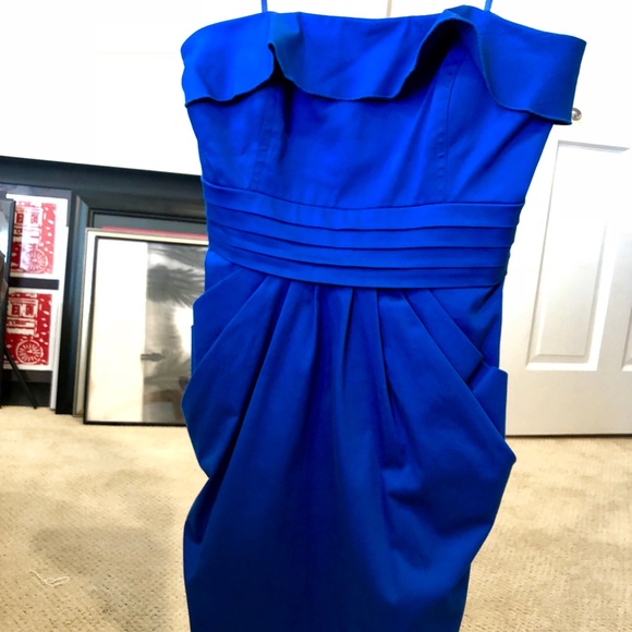 Jessica Simpson Royal Blue dress - Picture 2 of 4